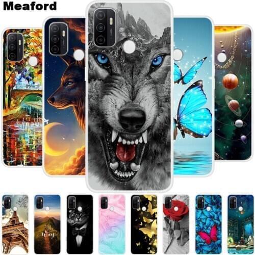 For OPPO A53 2020 Case 15Pro Soft Silicone Back Case for OPPO A53S 2020 Cover Coque for Oppo A53 a 53 S 2020 Back bumper Case