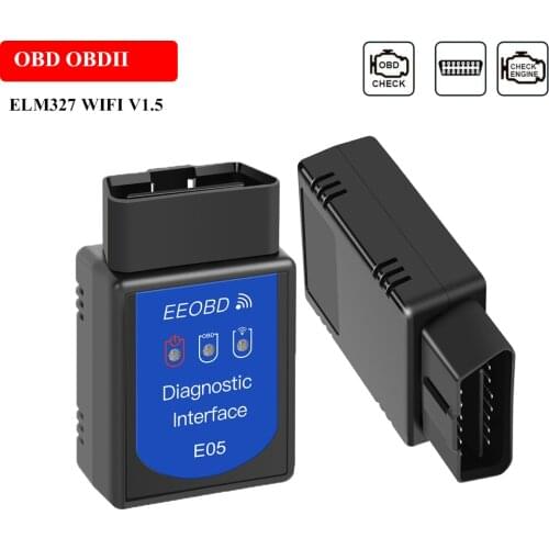 ELM327 OBD II V1.5 For Mazda 2 3 5 6/CX-5/ Premacy 2001 /RX8 WIFI IOS Adapter Scanner for iPhone Car Diagnostic Tool OBD 2