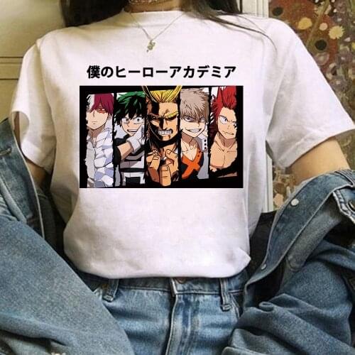 My Hero Academia T Shirt Men Fashion Tshirt Boku No Hero Academia Anime Kawaii Bakugou T-shirt Graphic Tops Tees