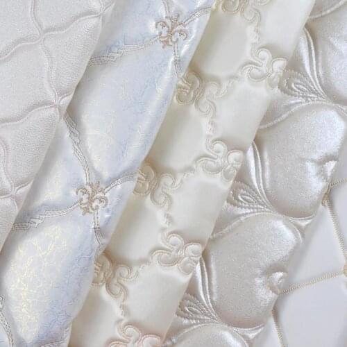 1 Meter Embroidery Leather Fabric For Sofa Furniture Imitation Leather Decorations Car Upholstery Lederimitat Stoff Tecido Tissu