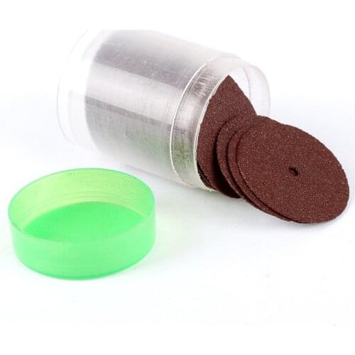 36pcs 24mm Red Abrasive Discs Cutting Grinding Wheels Rotary Blade Sanding Disc Tool Parts Accessories