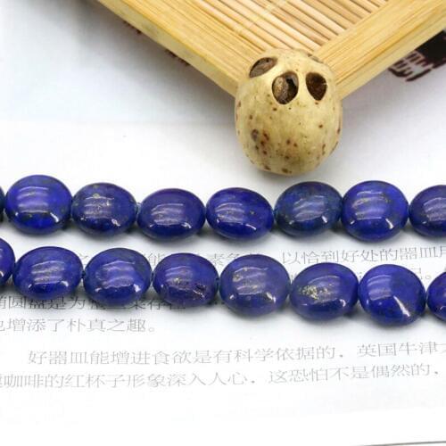 Coin shape Lapis lazuli round loose beads 10mm 15 inch DIY fit jewelry making handmade design necklace gift wholesale