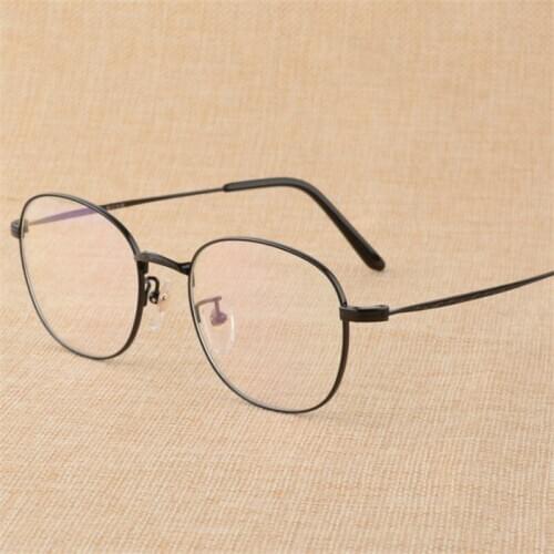 52-19-142 High Quality Men/Wmen Frames Pure Titanium Full Prescription Glasses Men Eyeglasses Optical Glasses
