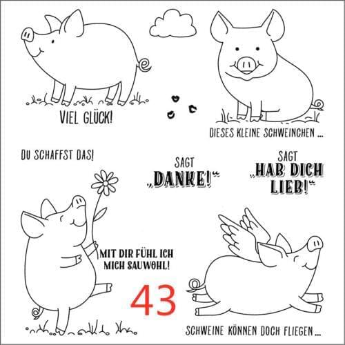 German animal word Metal cutting dies cut die mold 2020 Scrapbook paper craft knife mould blade punch stencils dies