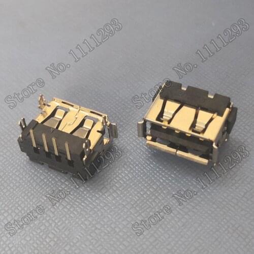 10pcs/lot 2.0 USB Jack Connector for Toshiba Satellite M300 M305 U400 U405 M800 Laptop USB2.0 Port