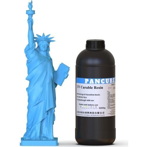 PANCURE 405nm UV Curing High Precision LIquid Printing Material Photosensitive Resin for 3d-Printer LCD DLP SLA 500g