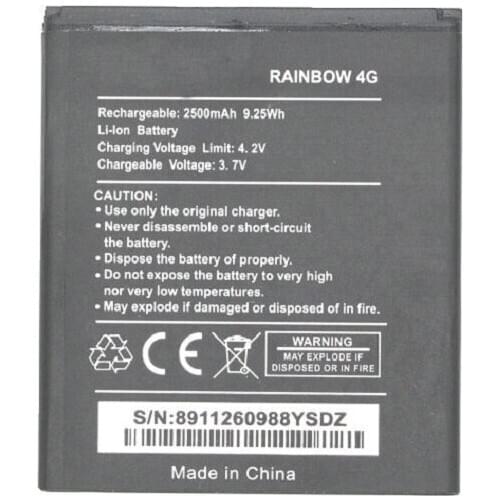 High Quality Rainbow 4G battery for Wiko Rainbow 4G Accumulator Mobile Phone Batteries