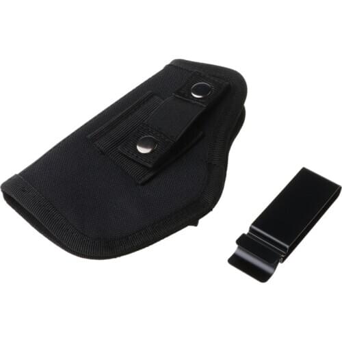 IWB OWB Concealed Carry Holster Belt Metal Clip for Right and Left Hand Draw Airsoft Bag for All Sizes Handguns