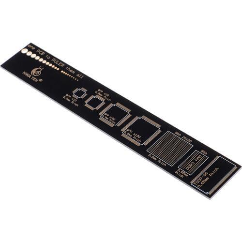 For Arduino Fans PCB Reference Ruler PCB Packaging Units High Quality PCB Ruler For Electronic Engineers For Geeks Makers