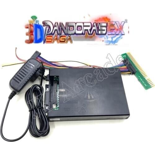 Pandora 3D Saga Box WIFI 6800 in 1 200pcs 3D Save Function Multiplayer Joysticks Separate Arcade Game Console Cabinet 4 Players