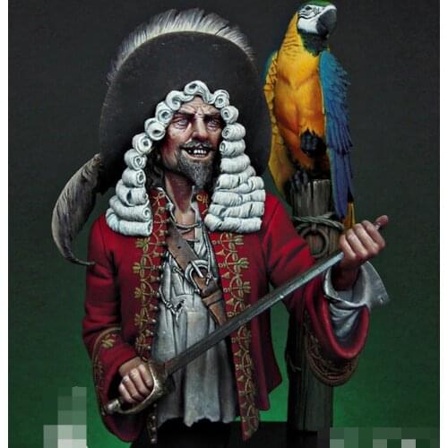 1/12 Jean Fantin, St. Kitts, 1689 LIMITED EDITION, Resin Model Bust GK, Unassembled and unpainted kit