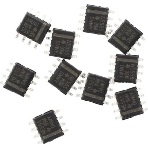 10pcs 8-Pin IC SMD Timer NE555