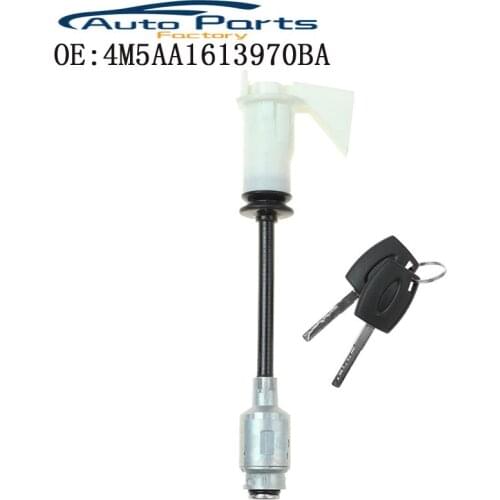 4M5AA1613970BA 1343577 Bonnet Release Lock Set Repair Kit Keys Short Type Rod For Ford Focus MK2 2005-2011 New