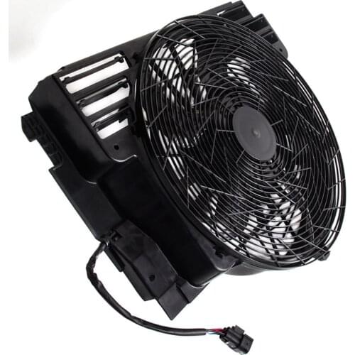 A/C AC 12V Radiator Condenser Cooling Fan for BMW X5 64546921381 674-59632 00-06