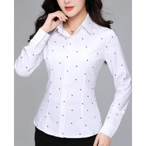 White Autumn Loose Blouse Women Long Sleeve Blouse Woman Ladies Shirts Plus Size XXXL Top Fashion Blouses Womens Tops and Blouse