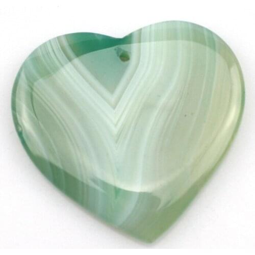 45x47mm heart shape blue Sardonyx stone beads natural stone beads DIY loose beads for jewelry making 1 piece to sale