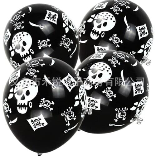 Day Of The Dead Balloon Dia De Los Muertos Latex Balloons Toys For Kids Sugar Skull Balloon Party Decorations