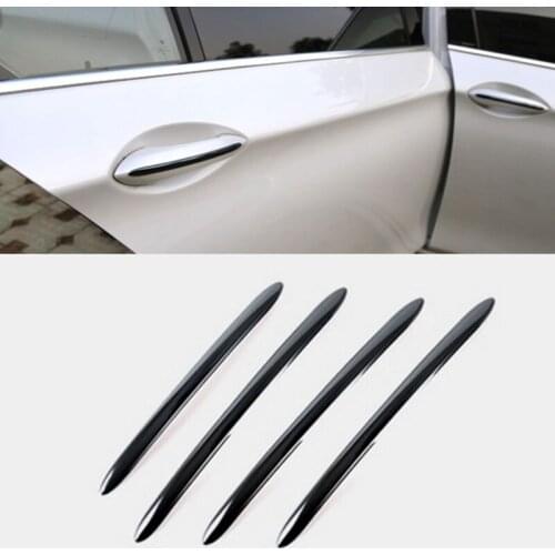 For-Bmw 5 Series F10 F18 F11 2011-2017 Stainless Steel Black Exterior Door Handle Cover Trim