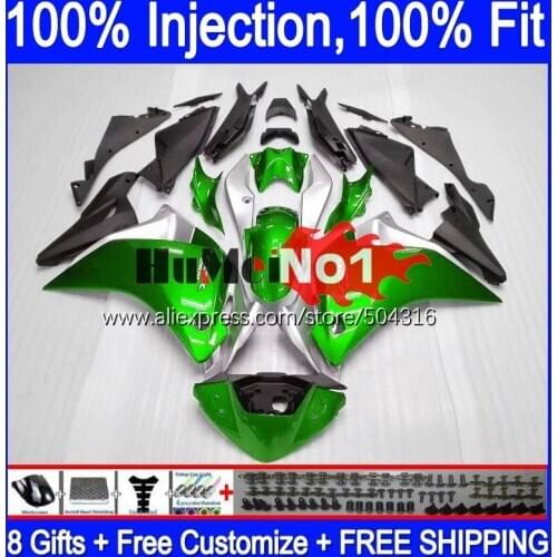 OEM Injection For HONDA CBR250R MC41 11 12 2013 2014 2015 127MC.15 CBR250 CBR 250R 250 R 2011 2012 13 14 15 Fairing metal green