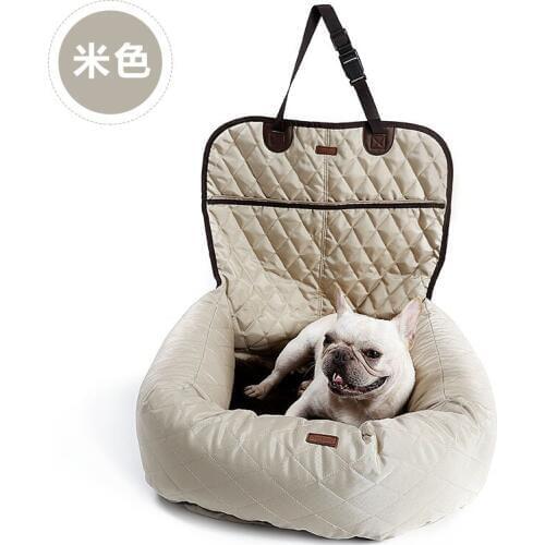 Multifunctional pet bed dog mattress Front and back rows of cars Thickening pet car pads