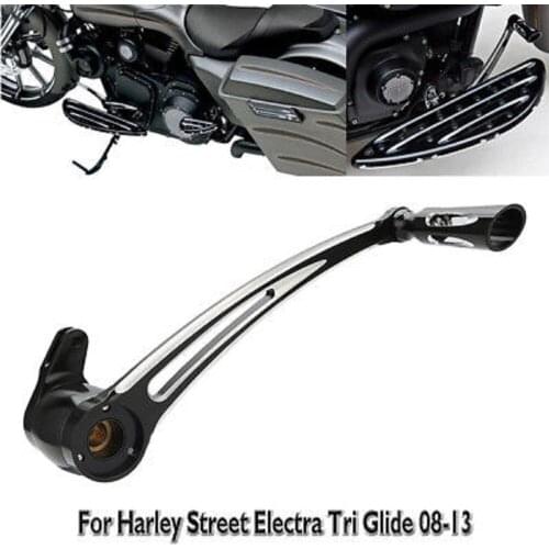 Motorcycle CNC Aluminum Brake Arm Pedal Heel Toe Shift Lever Shifter Peg for Harley Electra Glide 2008-2013
