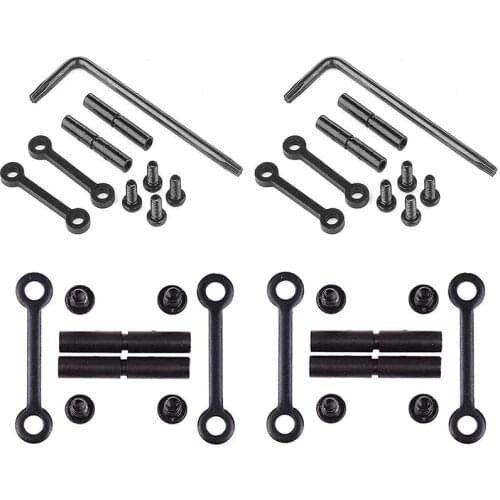 4 Sets Anti-Walk Rotation Pins Hammer Trigger Pins Set, .154 Non-Rotating Screws Steel Side Plates Non-Slip Fixed Column