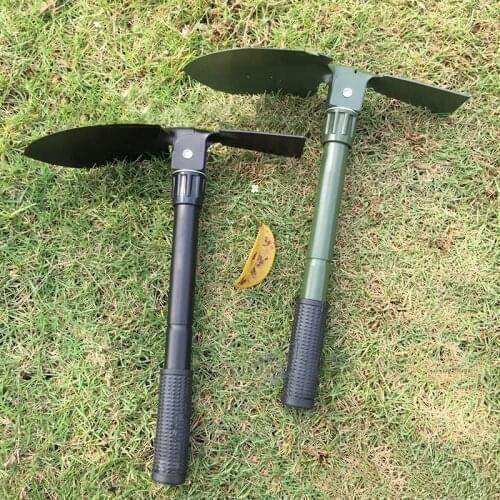 New Camping Small Folding Multifunctional Folding Survival Shovel Survival Shovel Outdoor Survival Tool