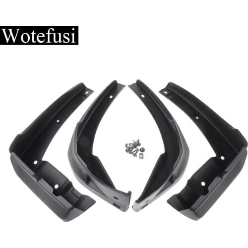 Wotefusi 4pcs New Front Rear Splash Guards Mud Flaps Mudguards Fenders For Acura RDX 2013 2014 2015 2016 2017 [QPA255]