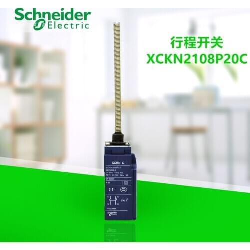 Optimized button micro-motion travel switch limit switch XCKN2108P20C spring control lever 2P, 1NC+1NO quick action