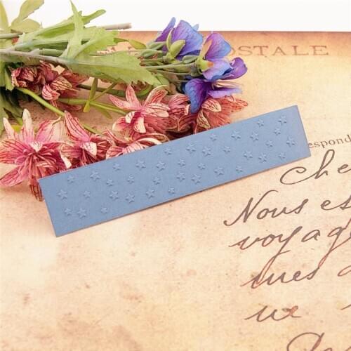 Easter plastic star template craft card making paper card album wedding decoration Embossing folders