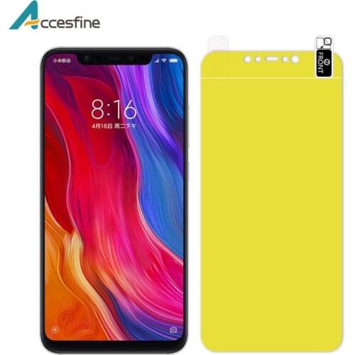 Soft TPU Film For Xiaomi Mi 8 9 Mi8 Mi9 SE Lite Pro Full Cover Hydrogel Screen Protector For Redmi Note 7 Pro TPU film