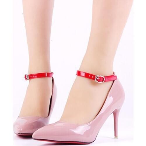 Bundle Shoelace for Women High Heels Holding Loose Anti skid Straps Lace Shoes Band Ankle Tie Belt