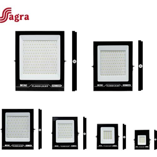 LED Flood Light IP67 Waterproof AC 220V 240V 10W 20W 30W 50W 100W 150W Floodlight Outdoor Spotlight Lighting Street Garden Lamp