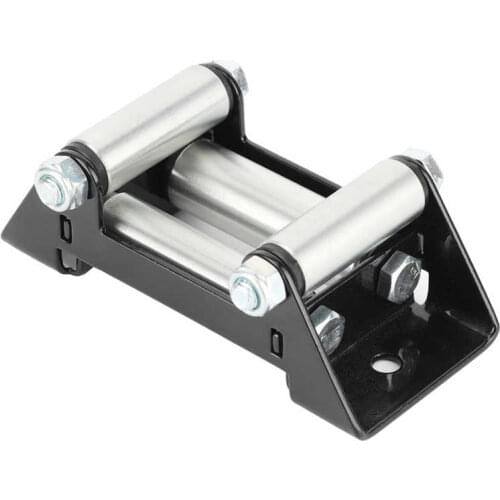 Fairlead Side by Side Winch Cable Roller Fairlead Heavy Duty 125mm/5in Hole Diatance Universal Heavy Duty Fairlead