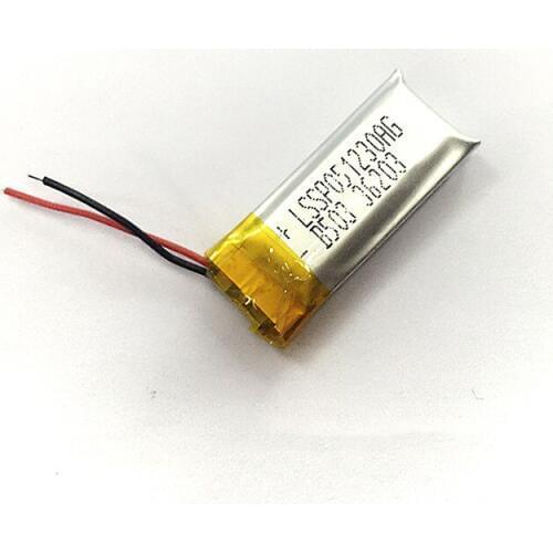 1pc 501230 051230 160mAh 3.7V Lithium Polymer Battery RechargeableLi-ion Li-po Batteries Cells for MP3 MP4 Bluetooth