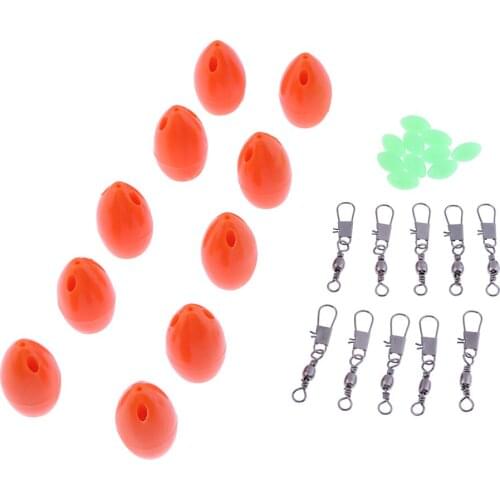 10 Pieces Fishing Float Floating Carp Coarse Trout Bass Sea Lure Fishing Tackle