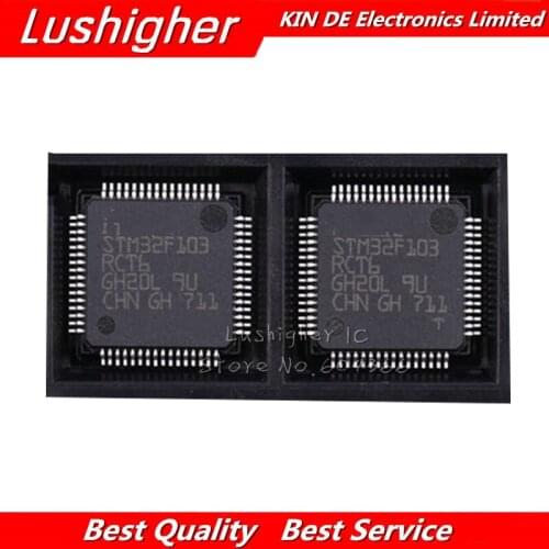 1PCS STM32F103RCT6 LQFP64 STM32F103 QFP QFP64