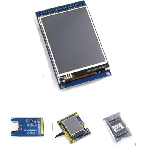 2.8 inch TFT with touch panel color display with PCB panel LCD module 34 pin screen