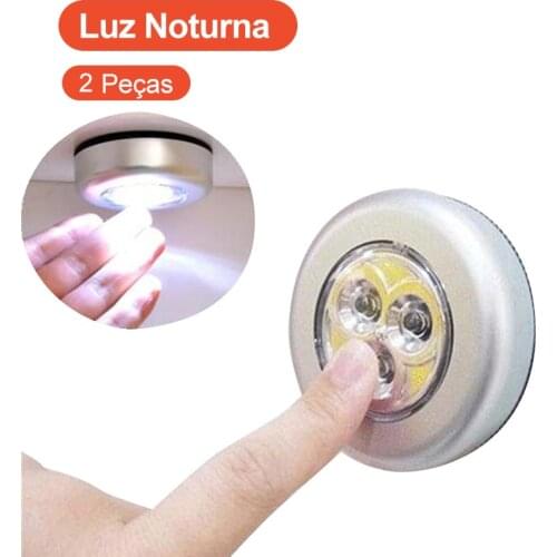 2 Touch Lamp Hand-Pressing Light Car Small Night Lamp Bedside Lamp Paste Wardrobe Reading Light
