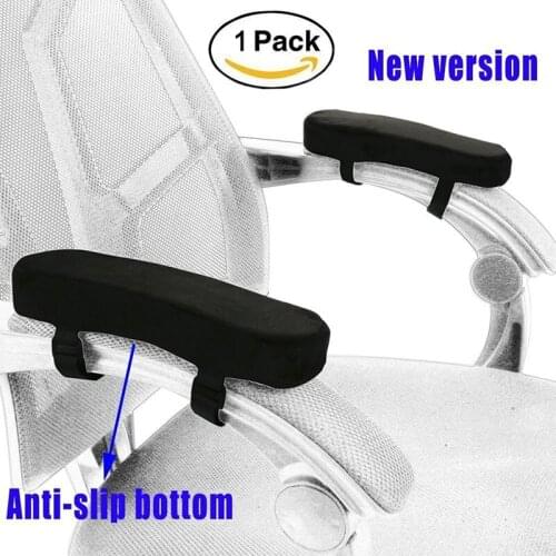 2pcs/pack Slow Rebound Memory Foam Armrest Cushion Pad Chair Mat Elbow Rest Cover For Office Home Chairs New Arrival