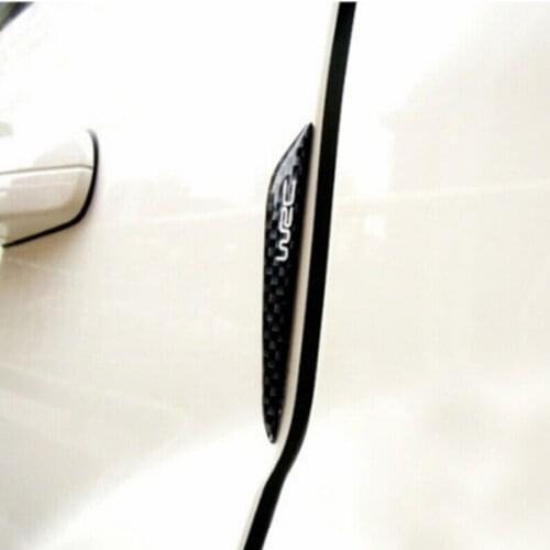 Hot 4pc Car Door Scuff Sticker WRC For BMW 1 2 3 4 5 6 7 Series X1 X3 X4 X5 X6 E60 E90 F07 F09 F10 F15 F30 F35