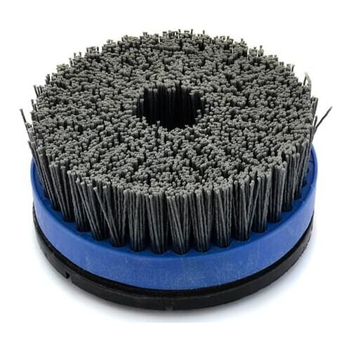 5.5" 140mm antique Floor Cleaning Antique Abrasive Brushes With 3 Plugs for marble wood floors for klindex