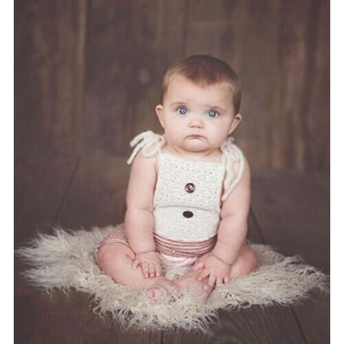 50*50cm Newborn Baby Photography Props Blankets Infant Fur Stretch Yarn Wrapped Props Blanket Outfit Photo Props New Arrive