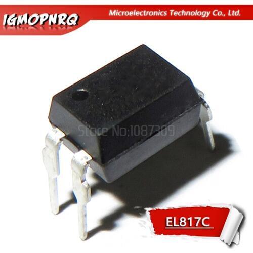 50PCS EL817C DIP4 EL817-C DIP PC817C 817C EL817 817 new and original IC