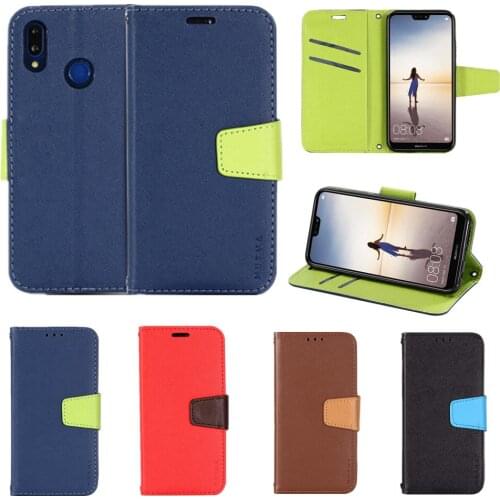Full Protection Case for Huawei P Smart 2021 Y9A Y7A P40 Lite E P30 P20 Mate 40 30 Coque Card Holder Bracket Shockproof Cover