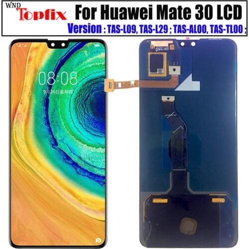 For Huawei Mate 30 LCD Display Touch Screen Assembly Repair For Huawei Mate 30 LCD Huawei Mate30 TAS-L29 TAS-L09 LCD Screen