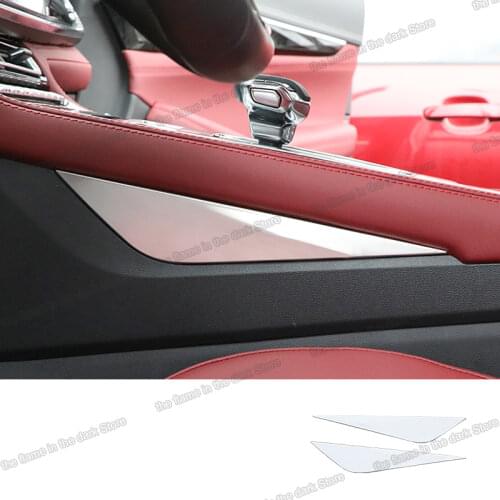 Lsrtw2017 for Changan Cs85 Car Gear Panel Side Trims Interior Accessories Chrome 2018 2019 2020 2021 stainless steel