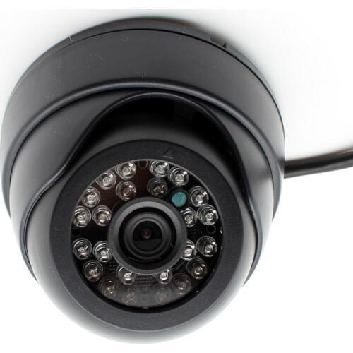 HD 1080P 2MP 1/2.7" CMOS AHD CCTV Camera Indoor Dome Security IR Color 24Leds night vision wide angle