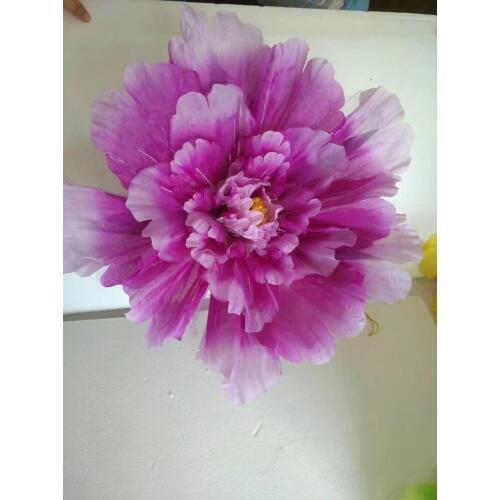 Artificial Flowers The dance stage props supplies hand flowers show peony umbrella diameter 20-80cm