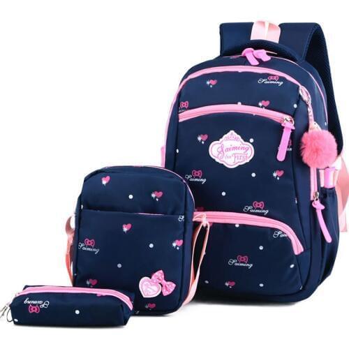 3pcs set Hot Women Printing Backpack for School Teenagers Girls Canvas school bags fashion Ladies laptop bag Backpaks mochilas